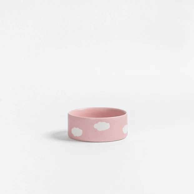 Bol Cloud pour chien en grès artisanal – Egg Back Home