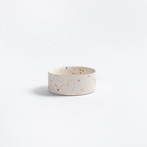 Bol Party pour chien en céramique artisanale