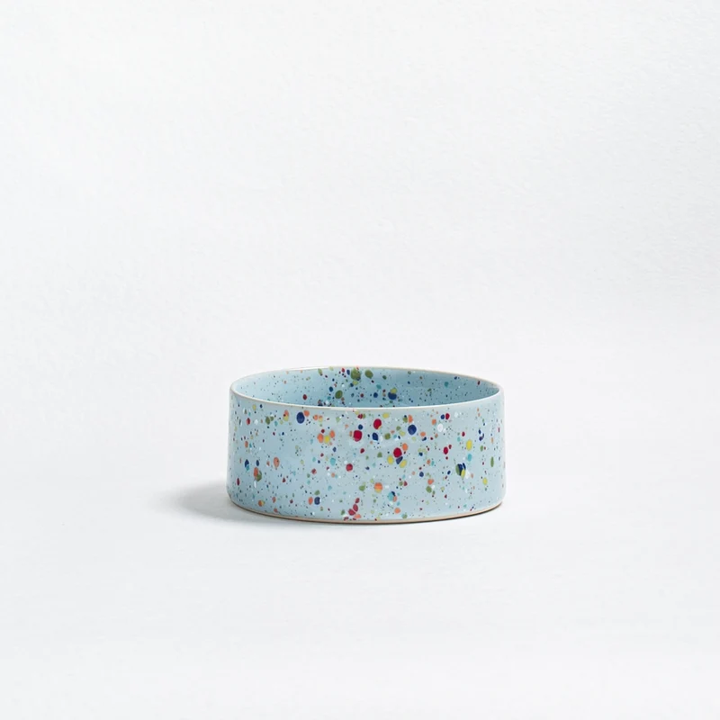 Bol Party pour chien en céramique artisanale