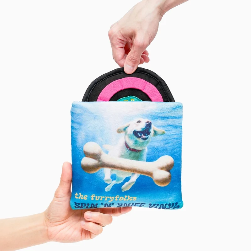 Jeu de fouille Sniffy Vinyl pour chien