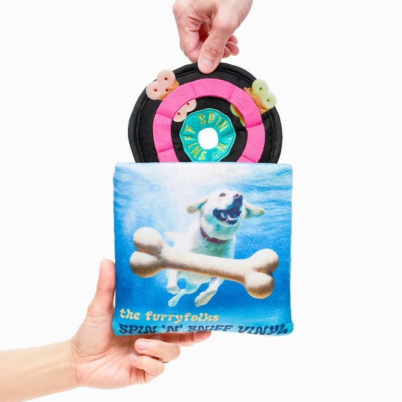 Jeu de fouille Sniffy Vinyl pour chien