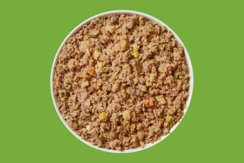 Repas de Noël pour chien à la dinde