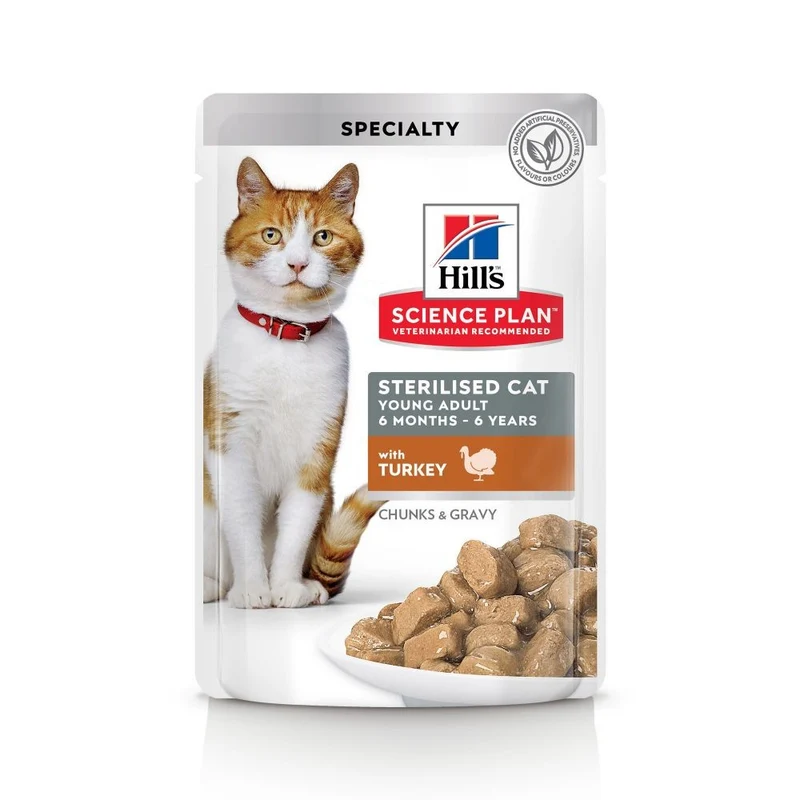 Hill's Science Plan Sterilised Adult en sachets - pâtée chat