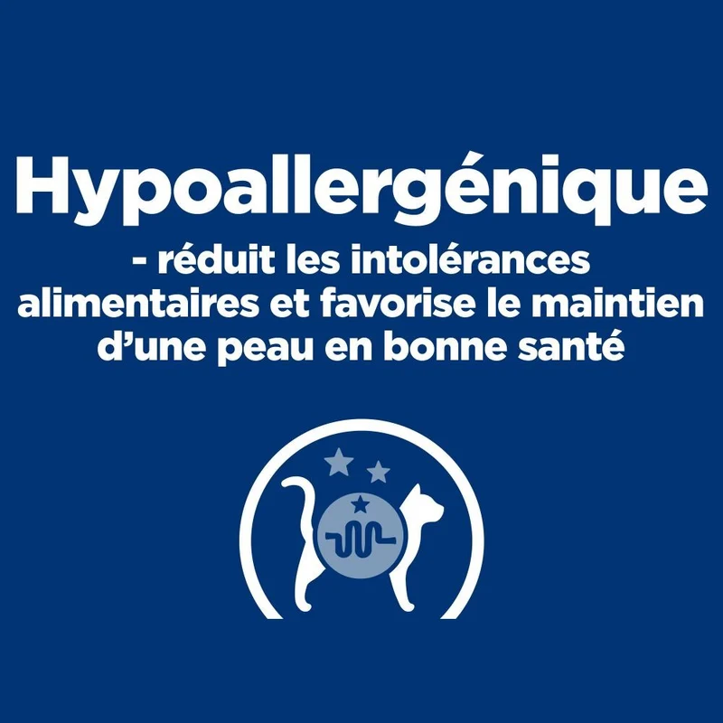 Hill's Prescription Diet d/d Food Sensitivities au canard - croquettes chat
