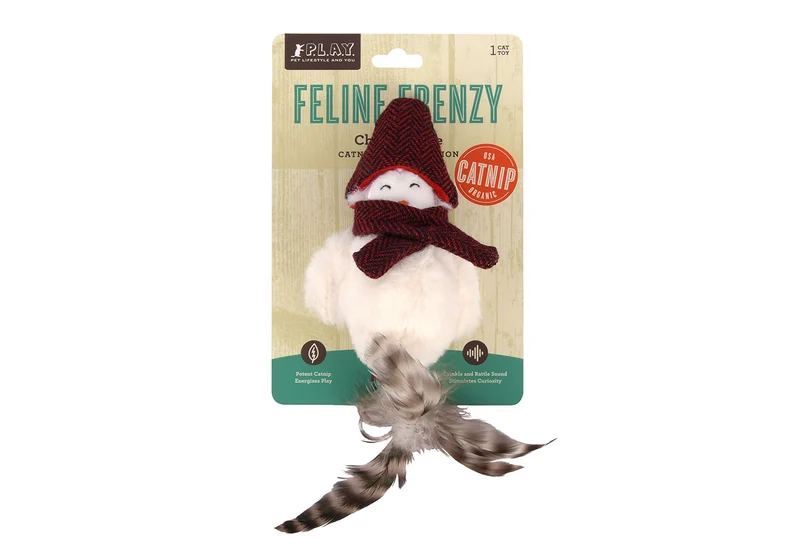 Jouet pour chat à la cataire Chirpy Birdie