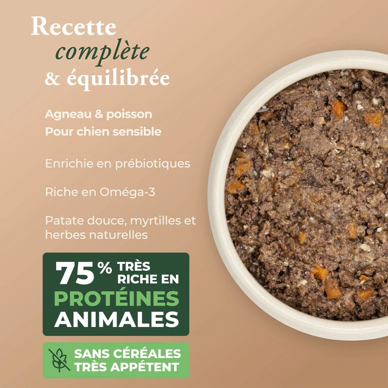 PÂTÉE LAMB & FISH
