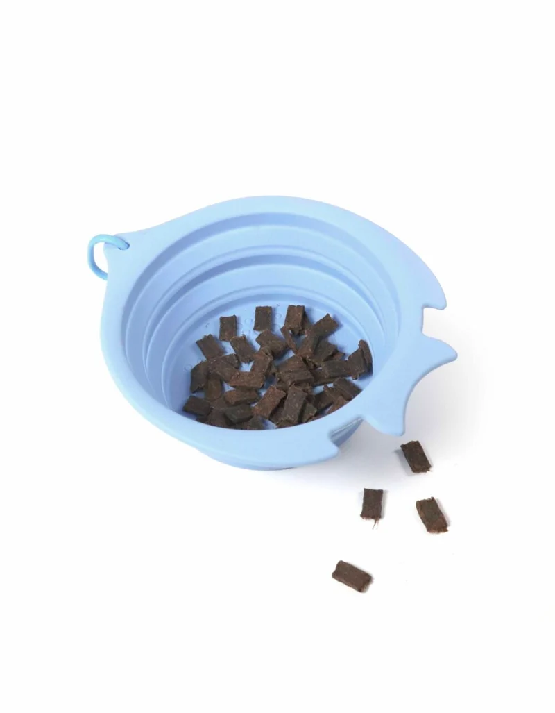 Gamelle de voyage pliable pour grand chien – Fish Bowl United Pets