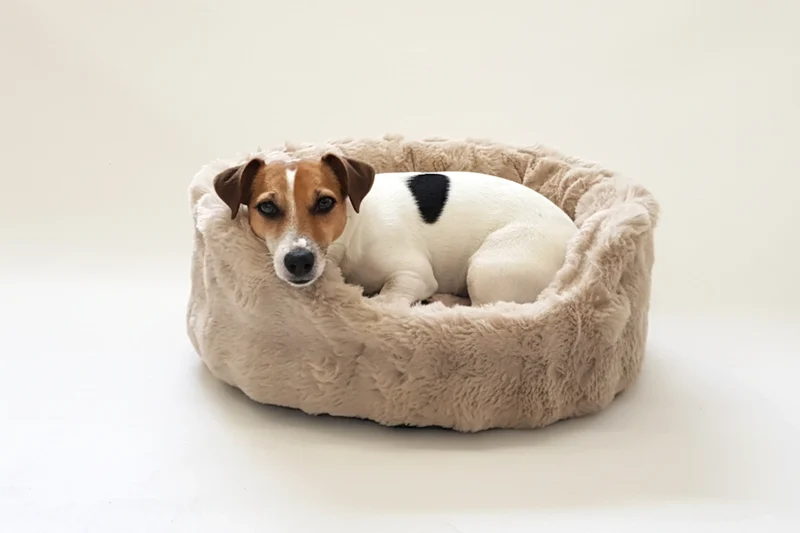 Panier pour chien Nomi fausse fourrure
