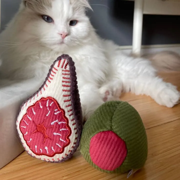 Jouet pour chat Duo Figue + Olive