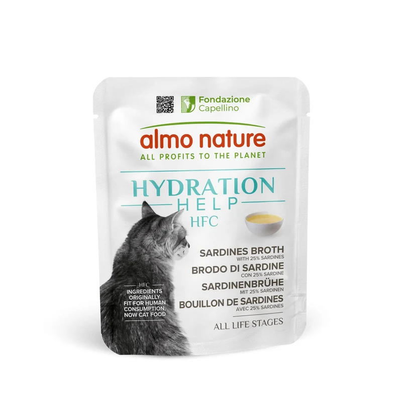 Bouillon pour chat Hydration Help HFC – Almo Nature