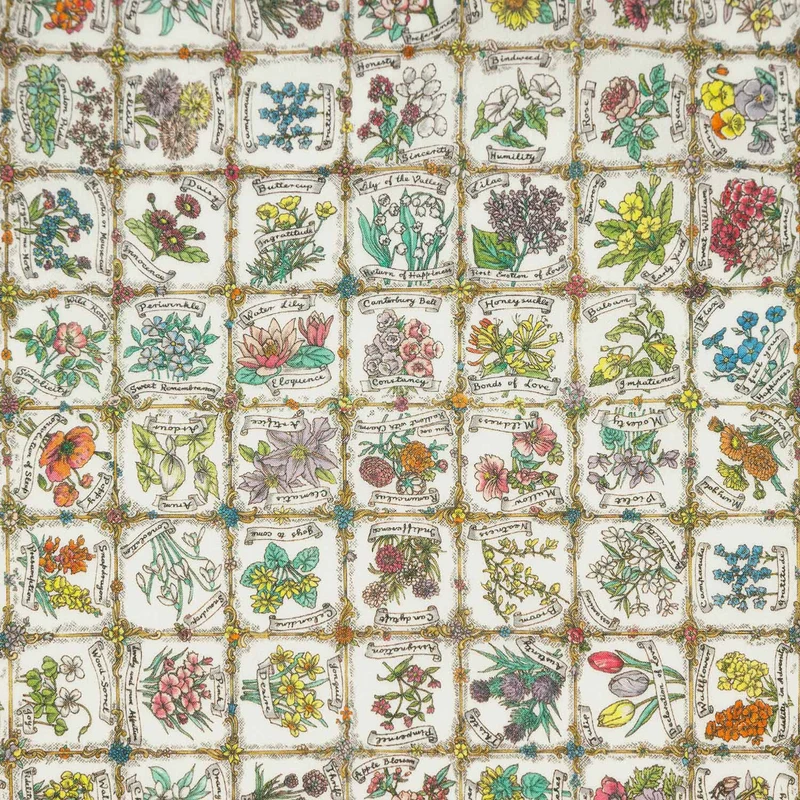 Bandana pour chien Flower Squares