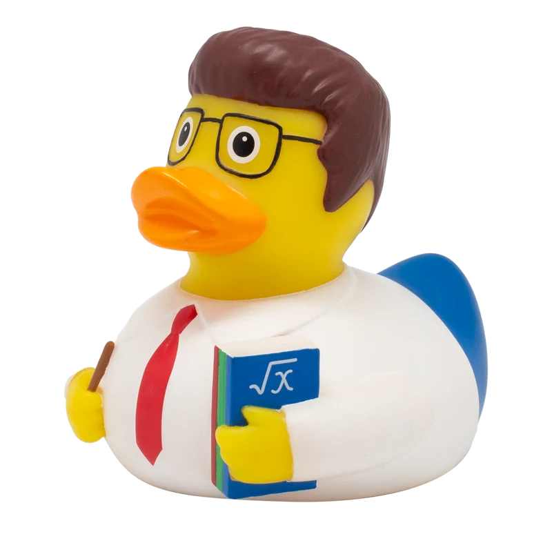 Duo de Canards Maître et Maîtresse d’École