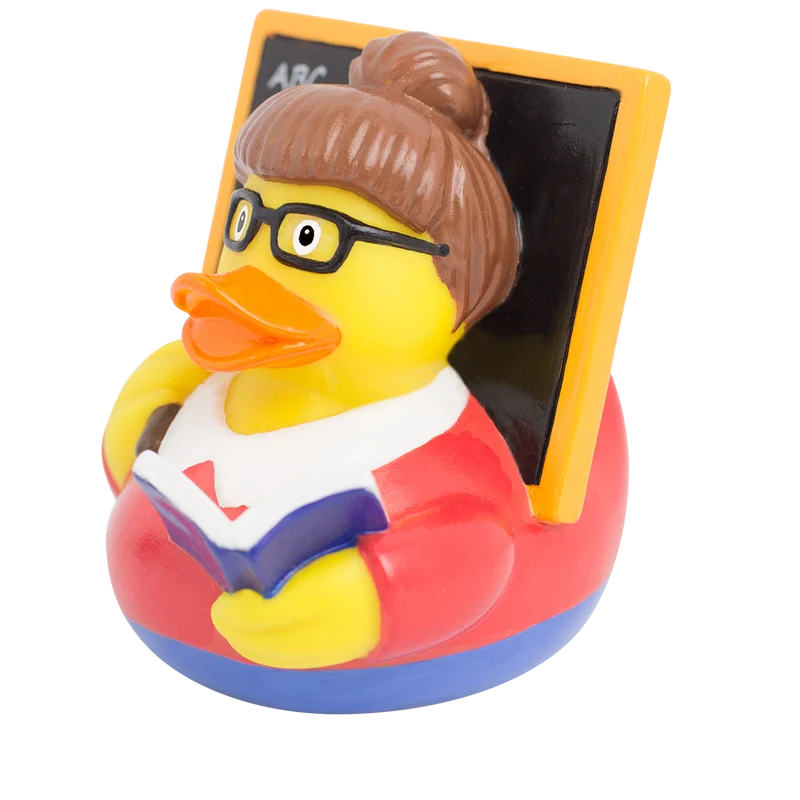Duo de Canards Maître et Maîtresse d’École