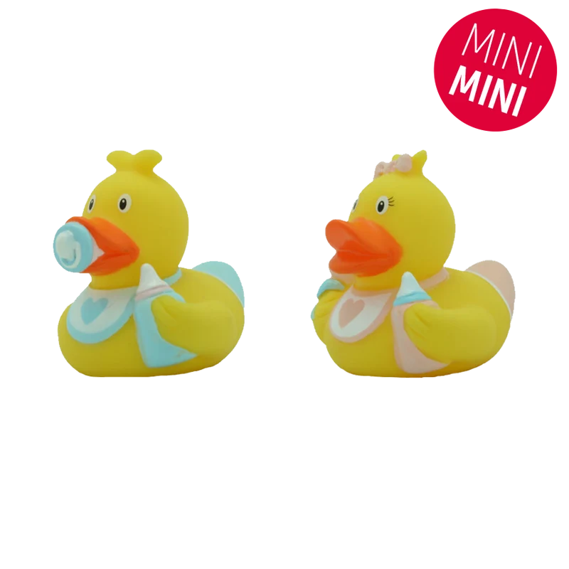 Duo de Mini Canards Bébé – Fille et Garçon