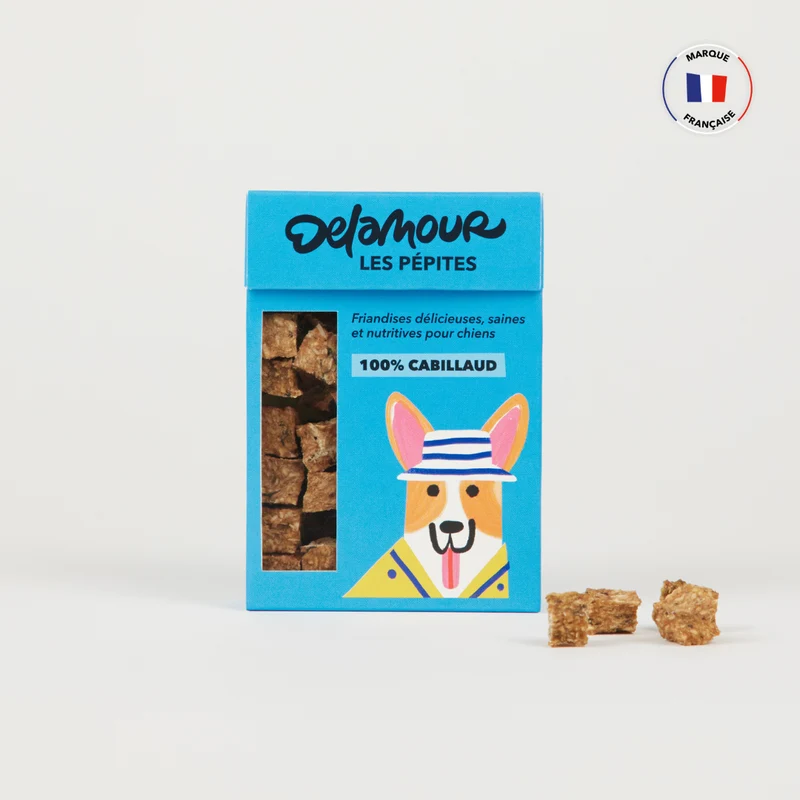 Pépites de friandises pour chien Delamour Paris