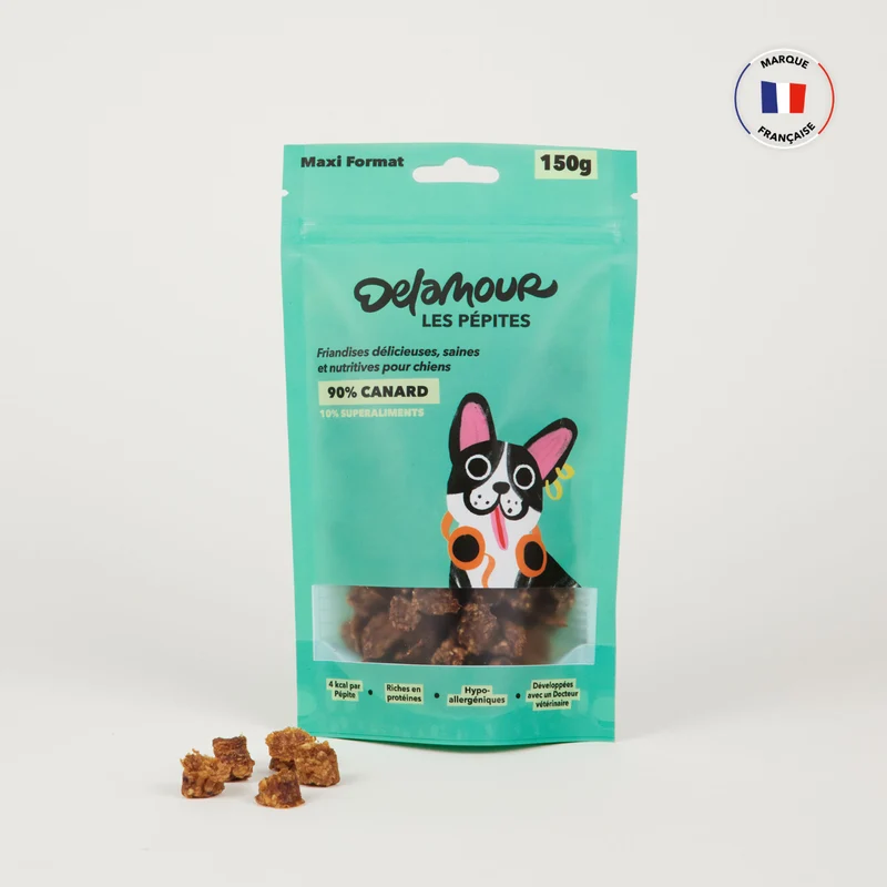 Pépites de friandises pour chien Delamour Paris