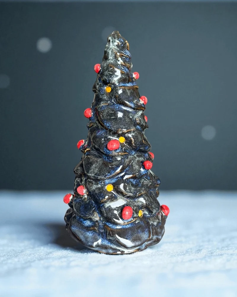 Handmade ceramic Christmas tree