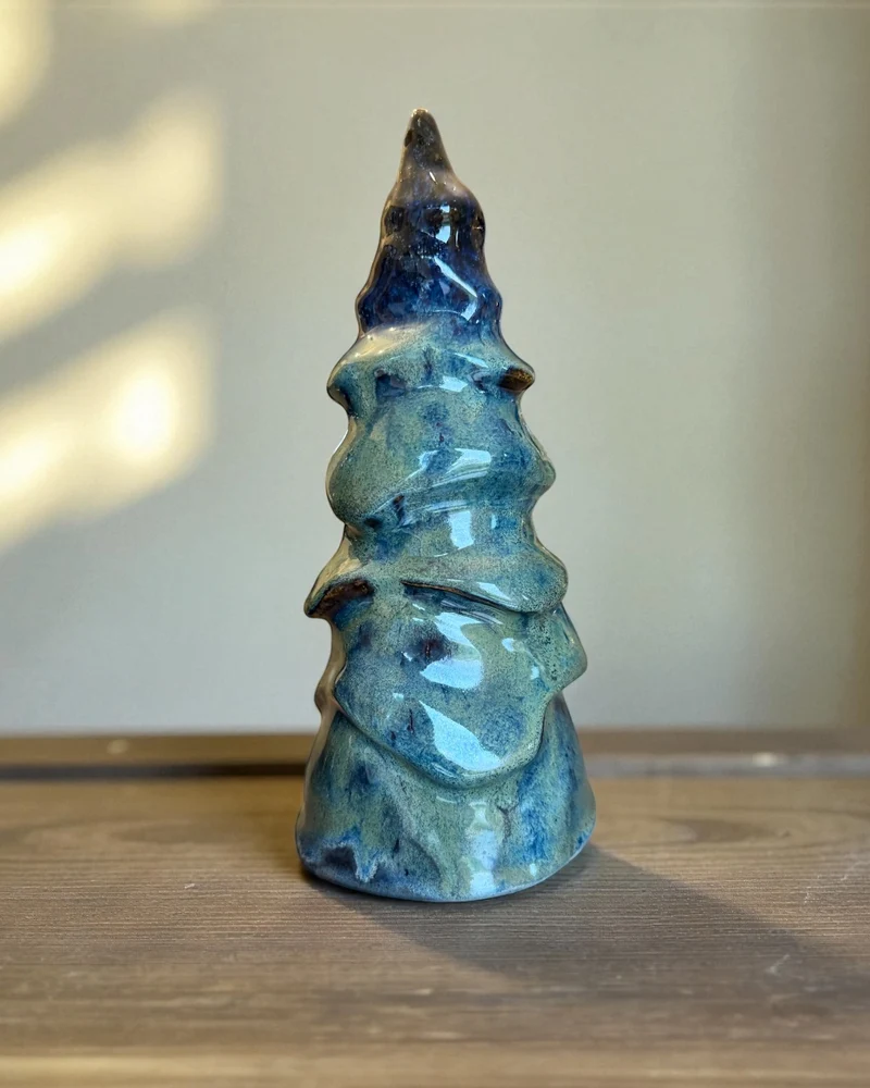 Handmade decorative ceramic tree
