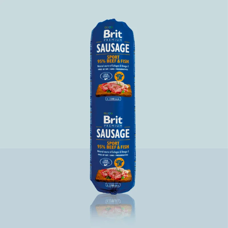 BRIT PREMIUM SAUSAGE SPORT BEEF & FISH
