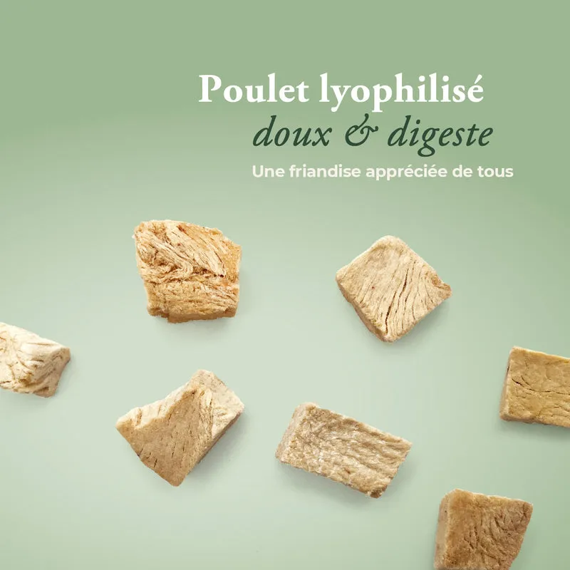 Poulet lyophilisé