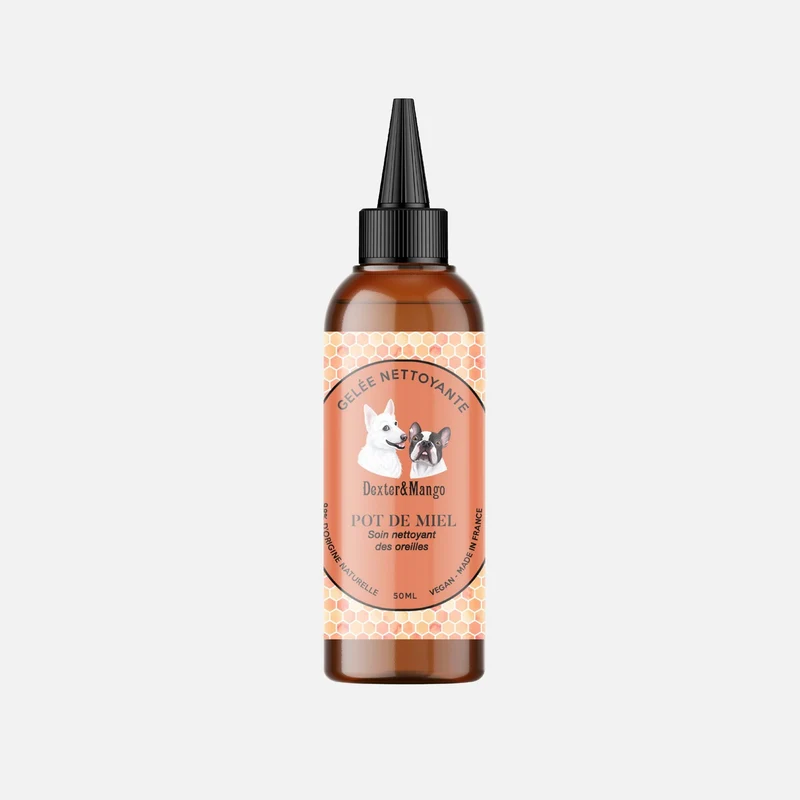 Nettoyant Naturel pour les Oreilles des Chiens Pot de Miel