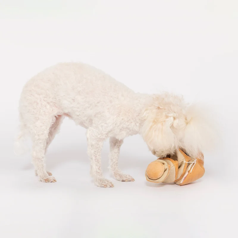 Jouet Yellow Onion Nosework pour Chien The FurryFolks