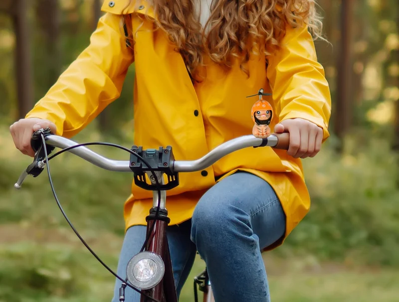 Mascotte de vélo Chaton