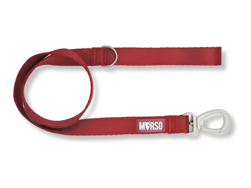 Laisse chien recyclée MORSO® – Collection Solid Color