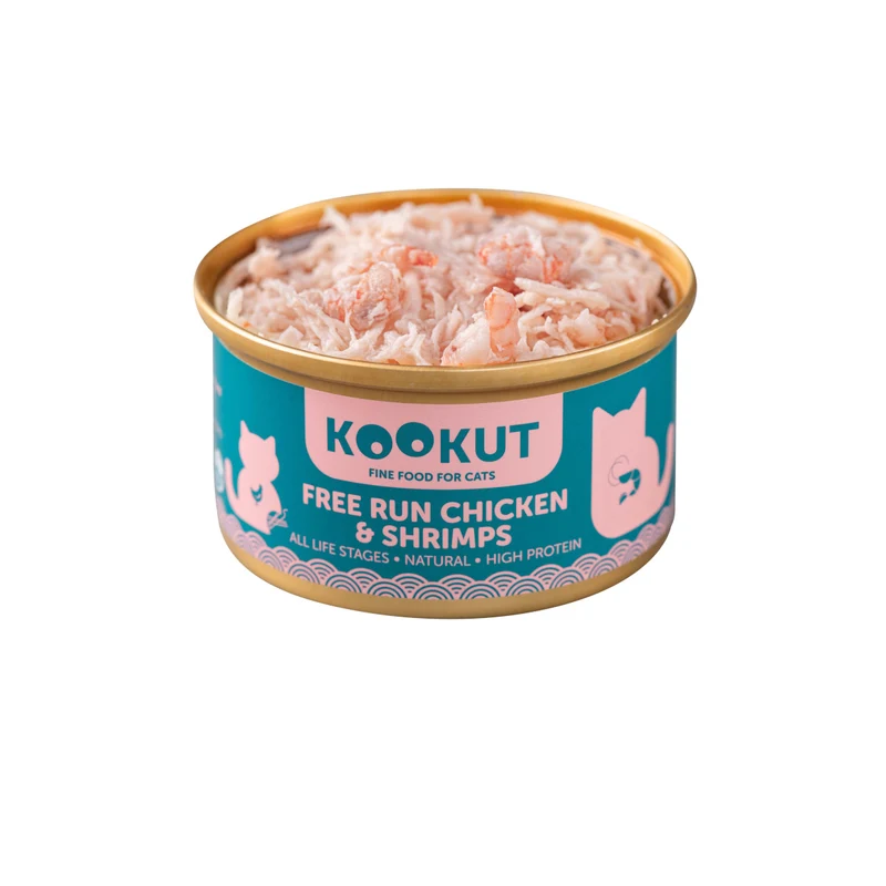 Alimentation pour chats Cuisson au Naturel Kookut