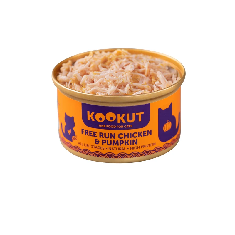 Alimentation pour chats Cuisson au Naturel Kookut