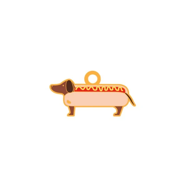 Médailles personnalisables chiens Brooch (16 modèles)