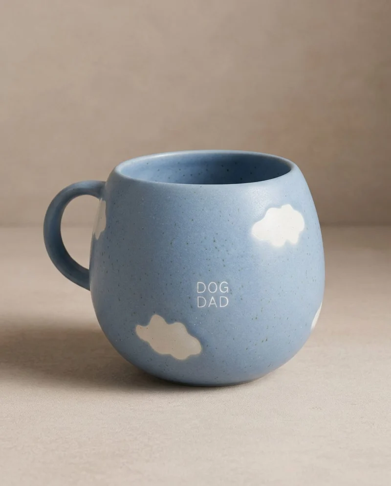 Cloud Mix Sunset Collection Mug 250 ml Chien Maman & Papa Ensemble 2 Pièces