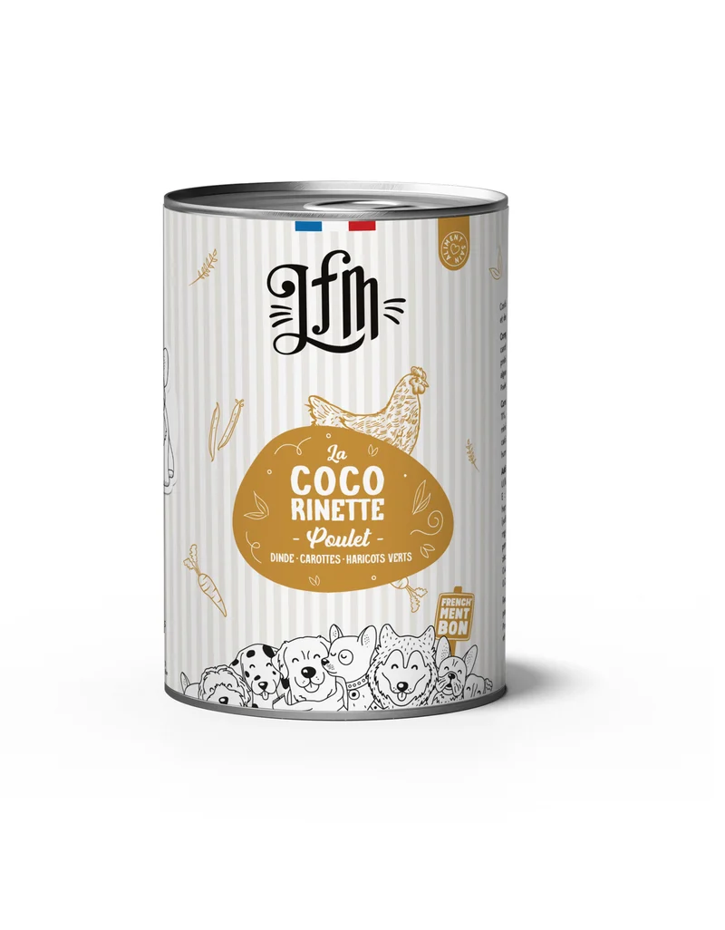 Pâtée pour chien volaille Cocorinette