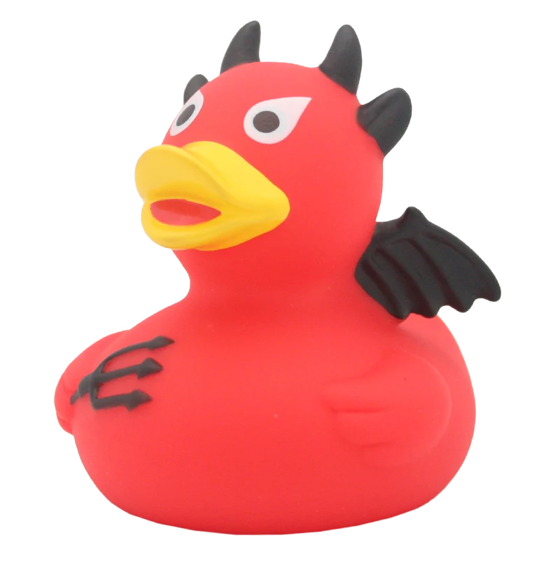 Duo de Canards Diable et Diablesse