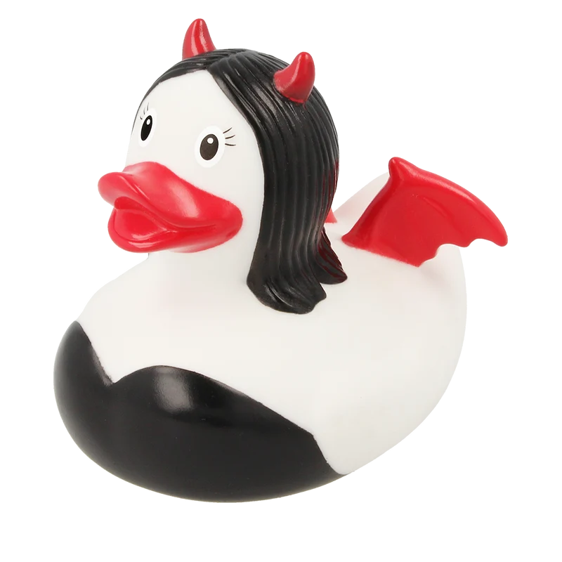 Duo de Canards Diable et Diablesse