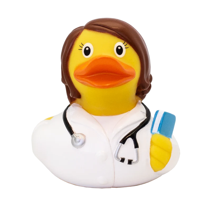 Duo de Canards Docteurs – Homme et Femme