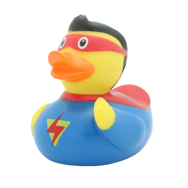 Duo de Canards Super-Héros – Homme et Femme