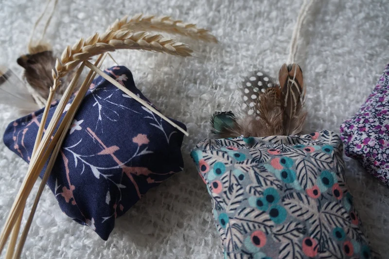 Coussin pour chat à la valériane Creashiki