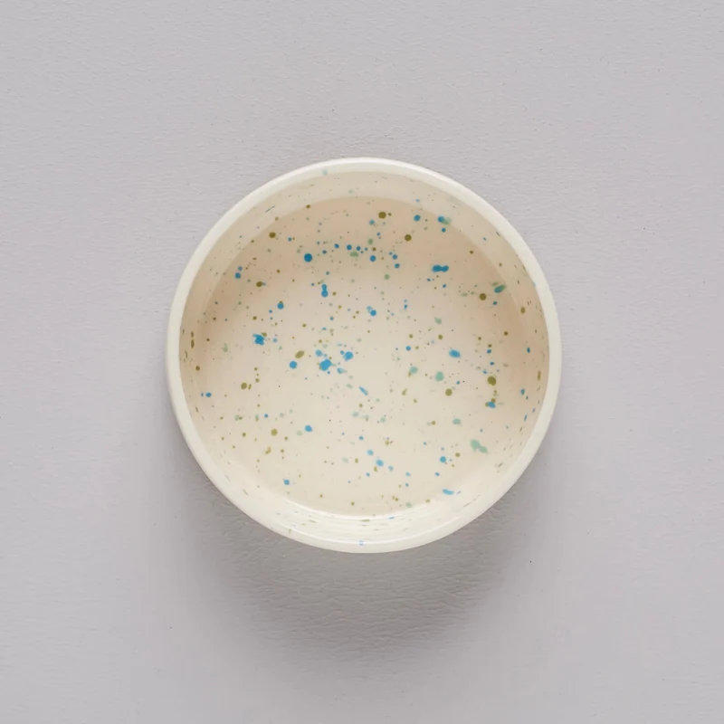Bol pour chien artisanal en grès Dripping (4 coloris)