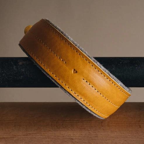 Collier pour chien Pine en cuir et laine