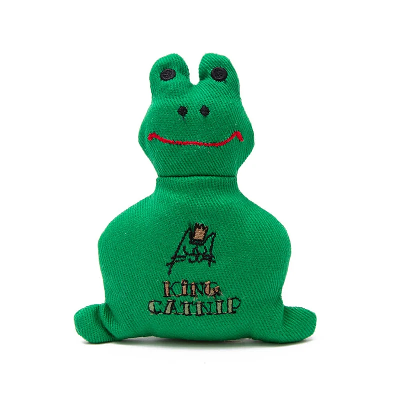Grenouille pour chat à la cataire