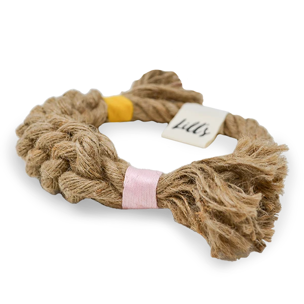 Corde pour chien en chanvre Chestnut