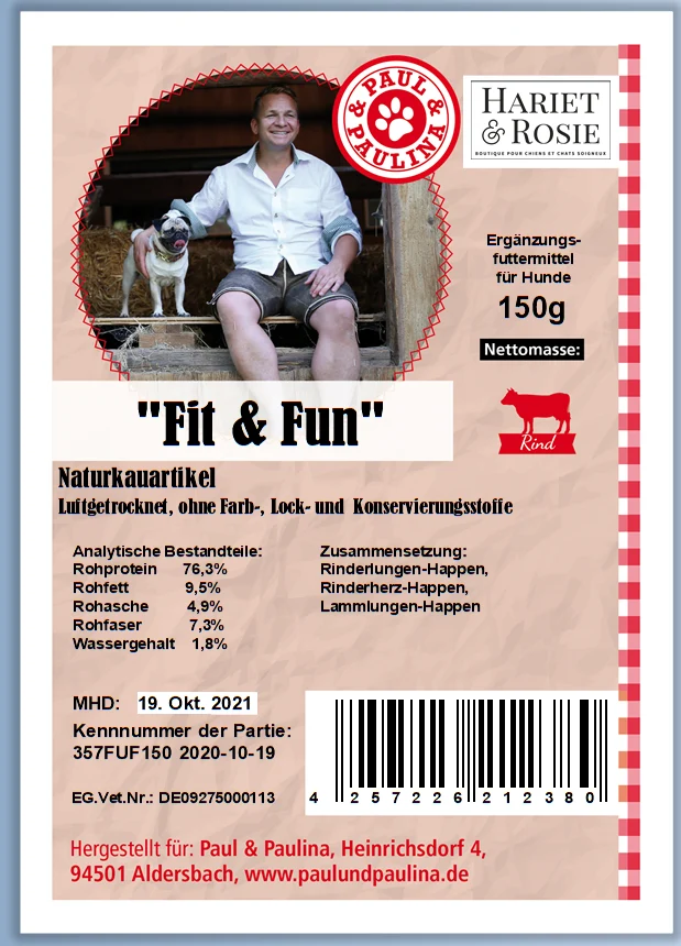 Friandises d'éducation pour chien Fit & Fun Snacks