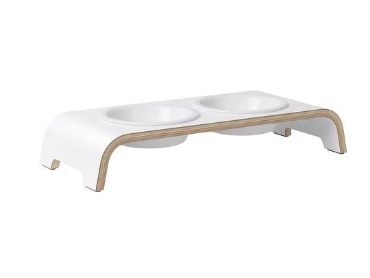 Double écuelle design pour chat CATBAR (6 finitions)