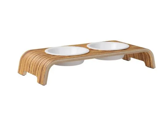 Double écuelle DogBar S - petits chien (6 finitions)