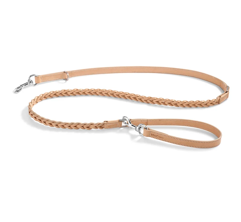 Laisse pour chien en cuir Bergamo