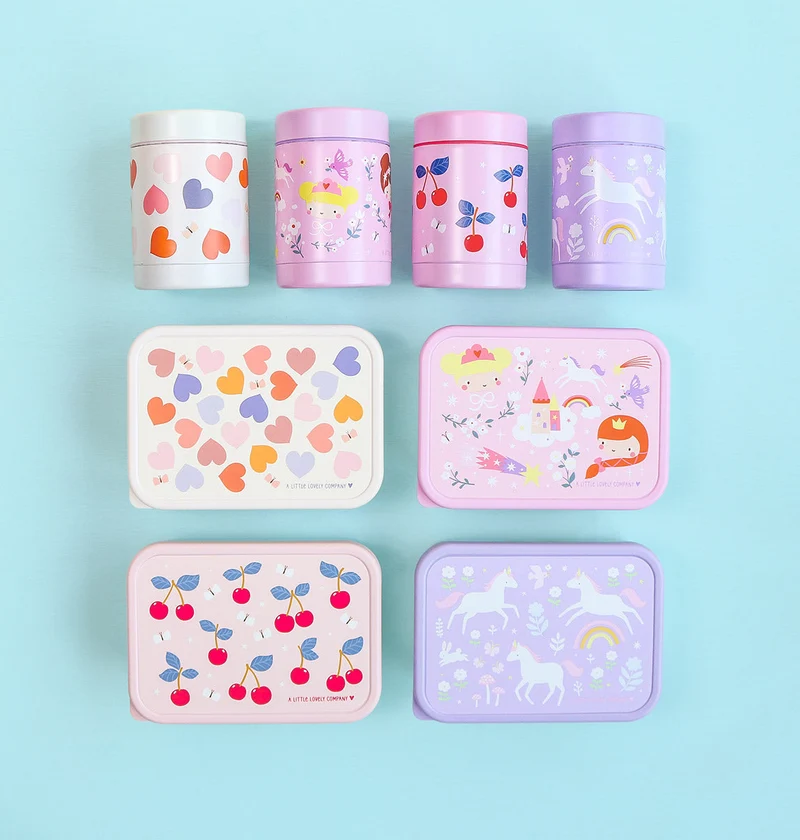 Pot alimentaire isotherme en inox - Unicorn Dreams