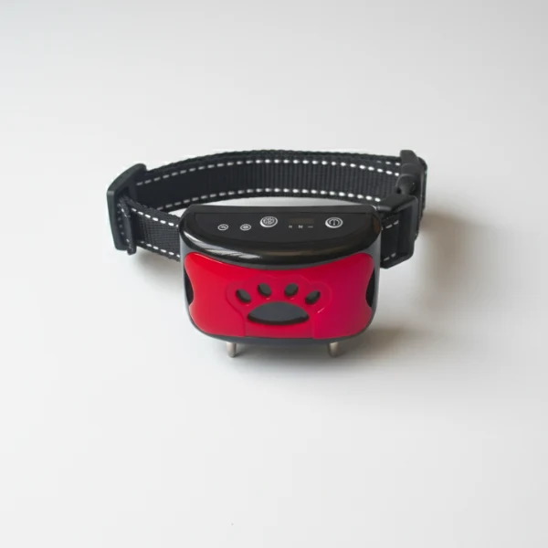 Collier anti-aboiement à ultrason rechargeable pour chien – solution douce et sécurisée