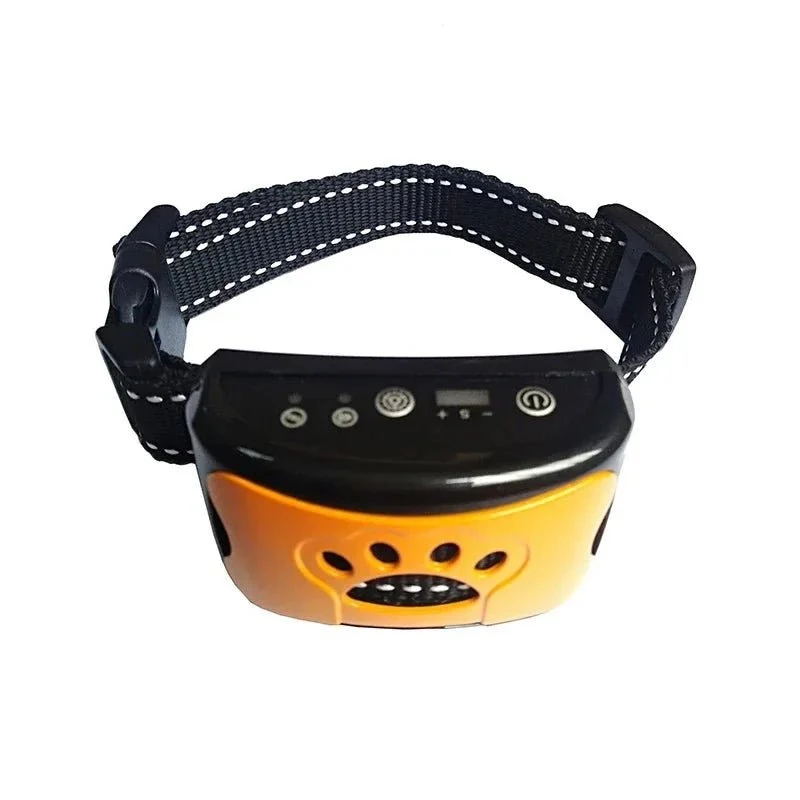 Collier anti-aboiement à ultrason rechargeable pour chien – solution douce et sécurisée