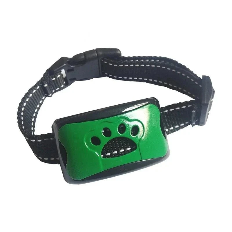 Collier anti-aboiement à ultrason rechargeable pour chien – solution douce et sécurisée